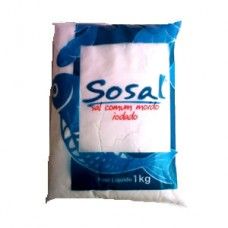 Sal Comum Moído Iodado SOSAL 1kg